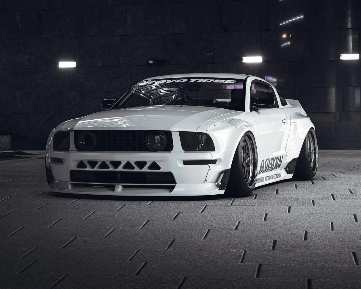 Mustang Widebody Kit | 2005-2009 GT S197 | SHIROKAI