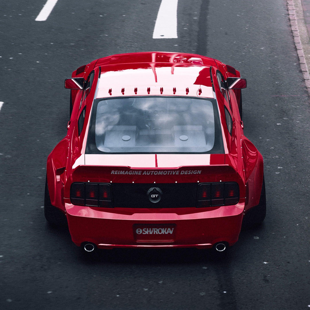 Mustang Widebody Kit | 2005-2009 GT S197 | SHIROKAI