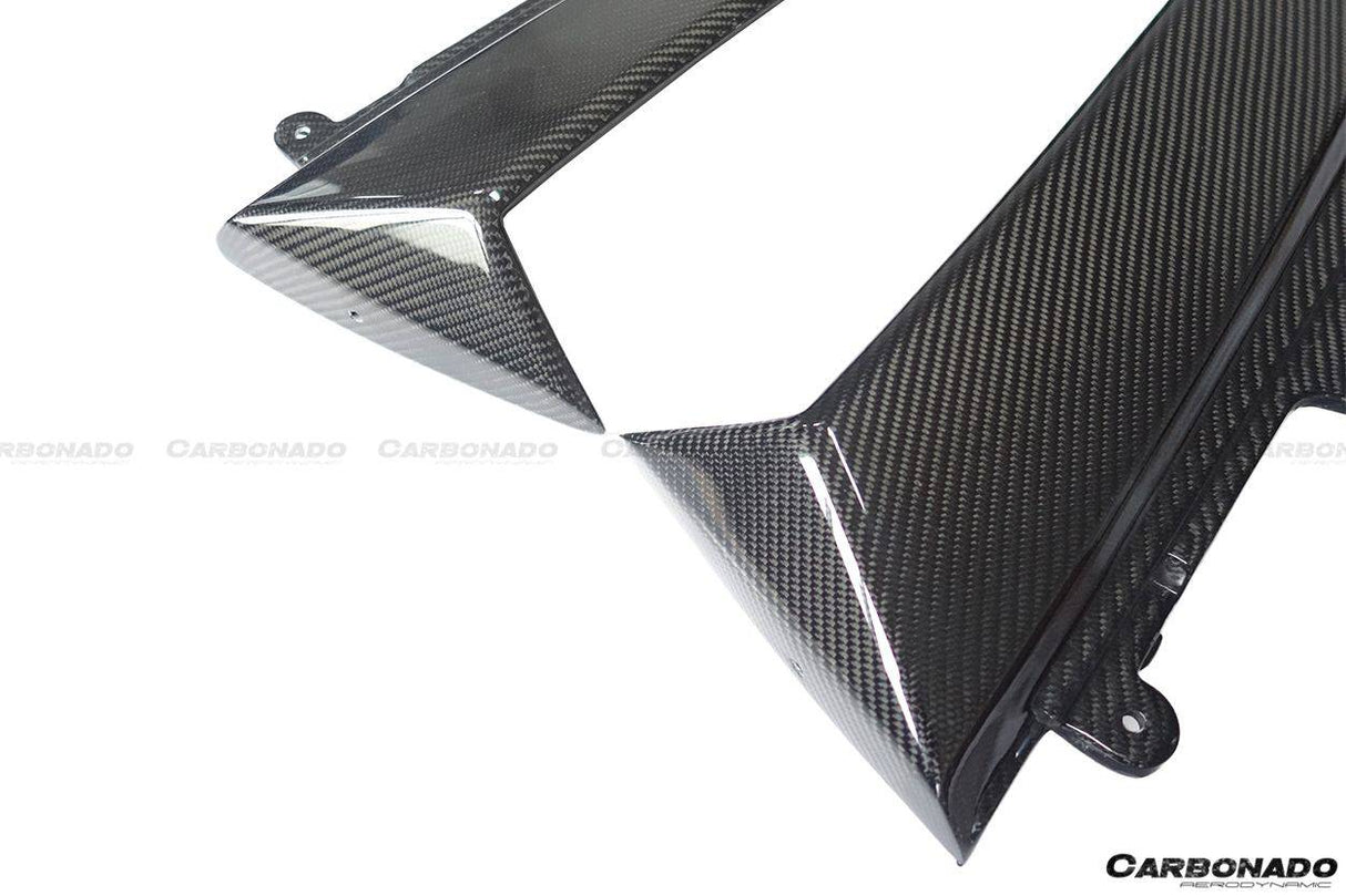 2011-2016 Lamborghini Aventador LP700 Coupe OEM Style Carbon Fiber Quarter Panel Fender Vent Outside
