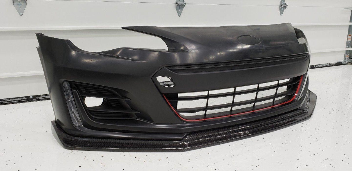 Front Bumper STI TS Style Pinstripe - 2013-2021 BRZ