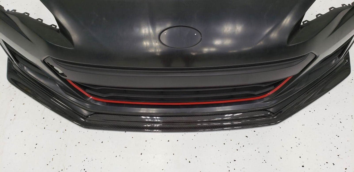 Front Bumper STI TS Style Pinstripe - 2013-2021 BRZ