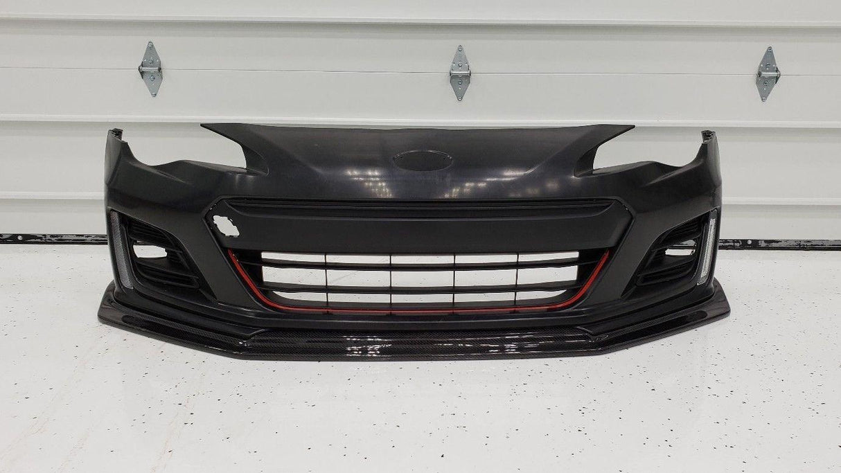 Front Bumper STI TS Style Pinstripe - 2013-2021 BRZ