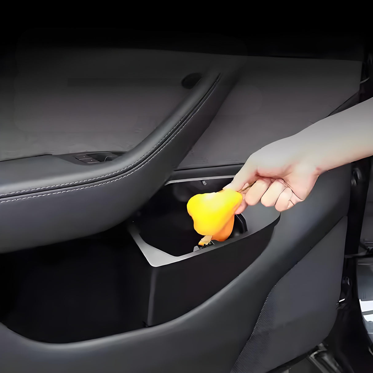 Front Door Trash Can Organizer for Model Y Juniper (2PCS)