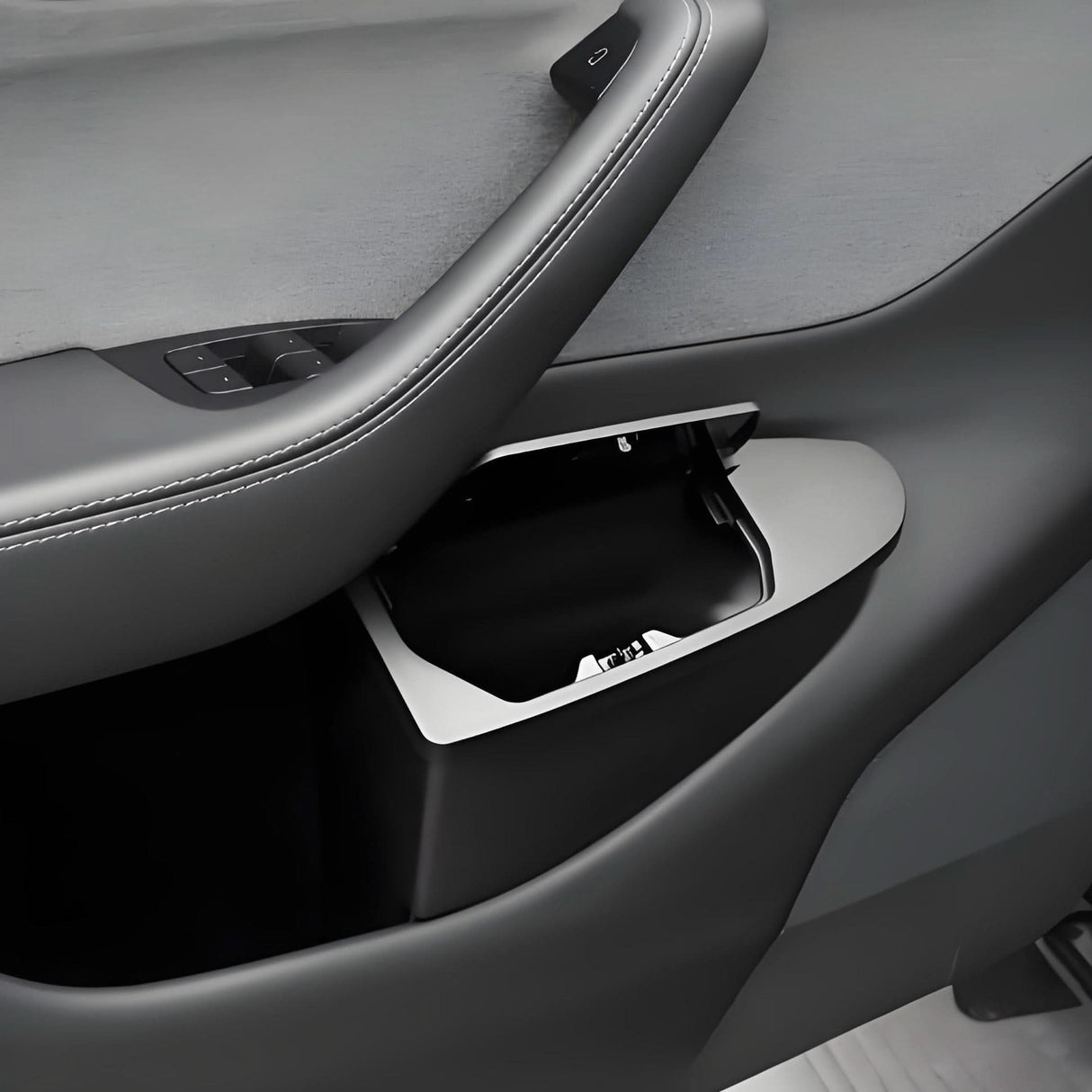 Front Door Trash Can Organizer for Model Y Juniper (2PCS)