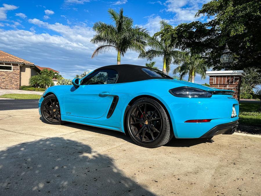 Front Sidemarker Overlays - 12-18 911 (991) / 16-25 Boxster & Cayman (718)