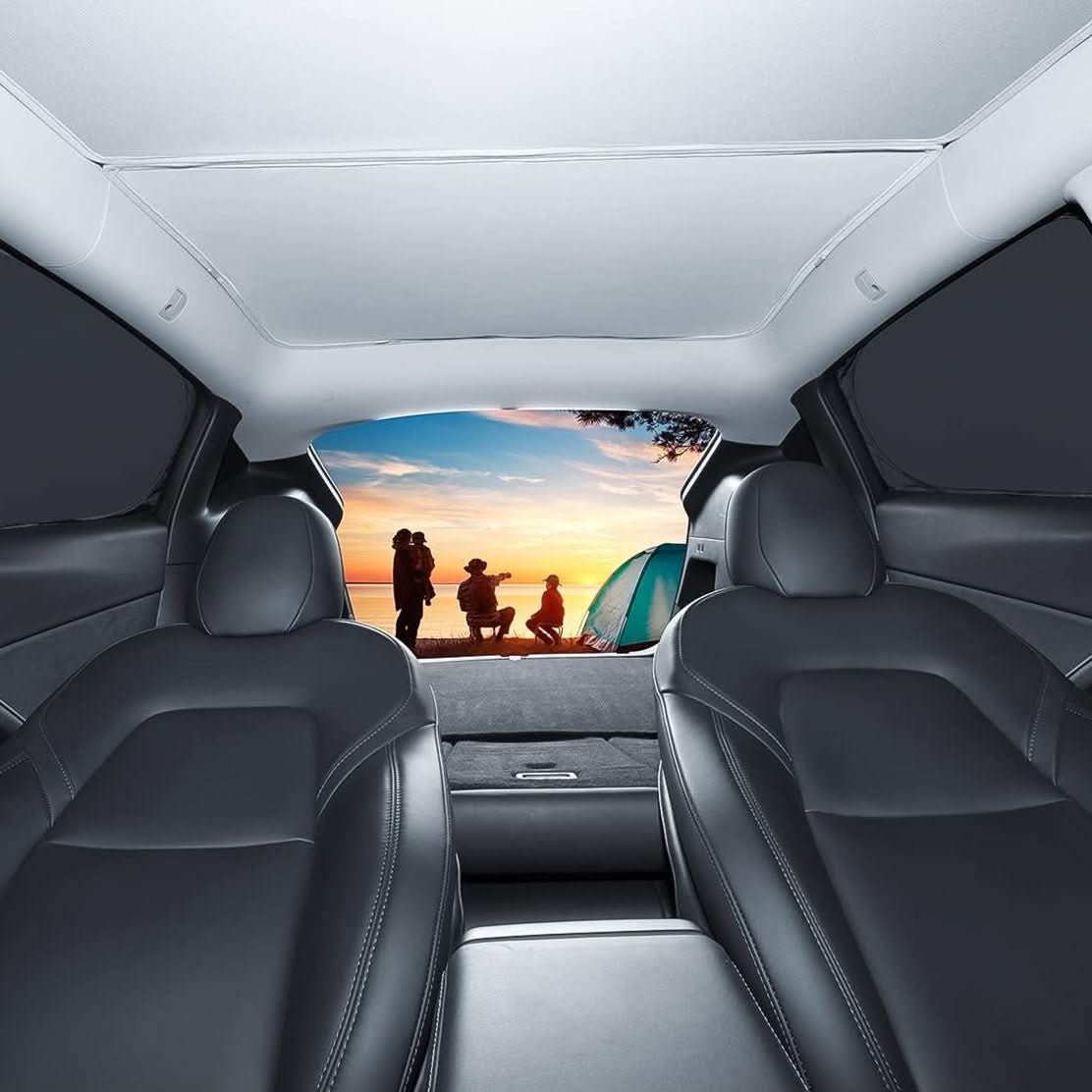 Full 8pcs Set Side Window Shade for Model Y | TESERY