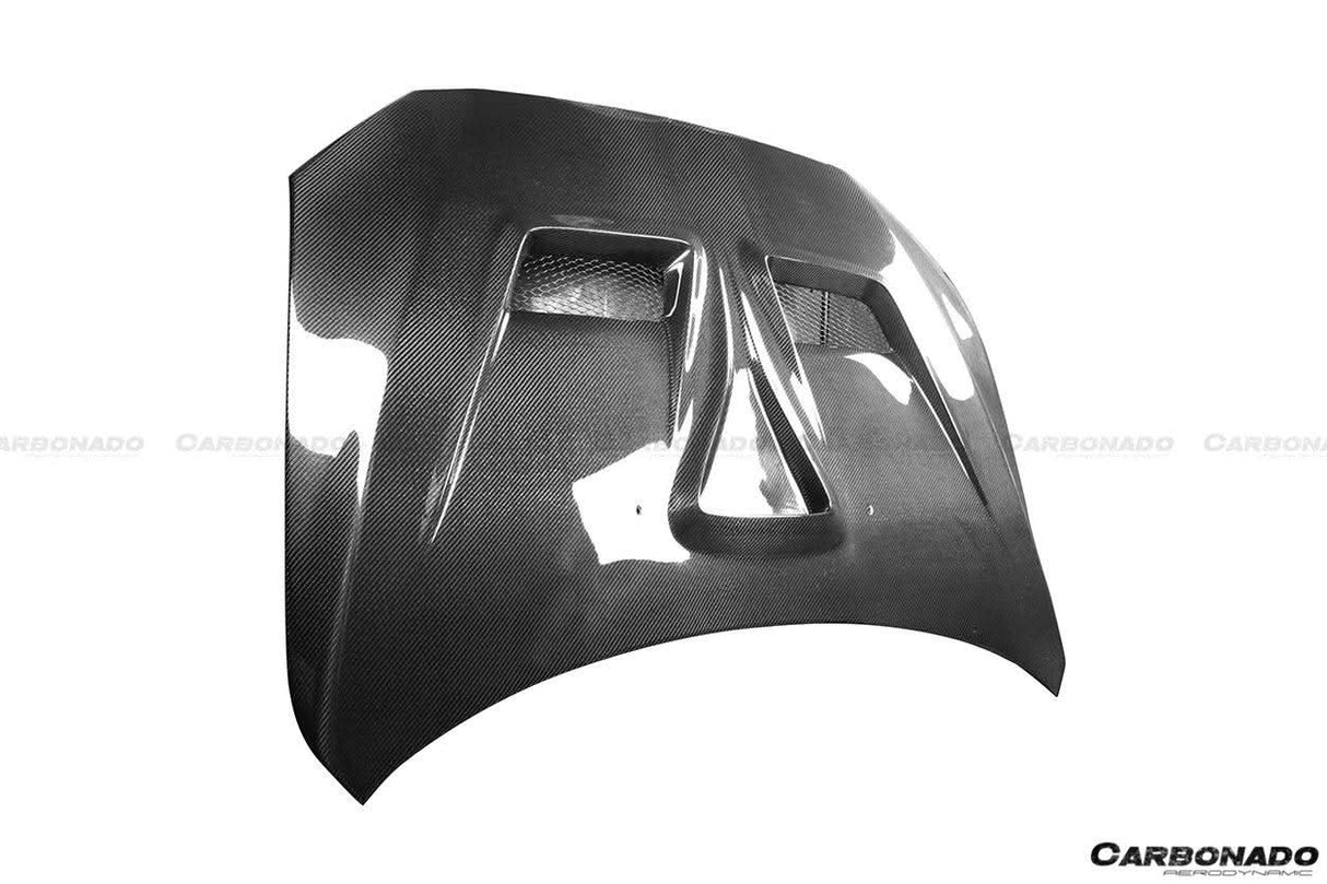 2008-2016 Mitsubishi Lancer VTX Style Carbon Fiber Hood