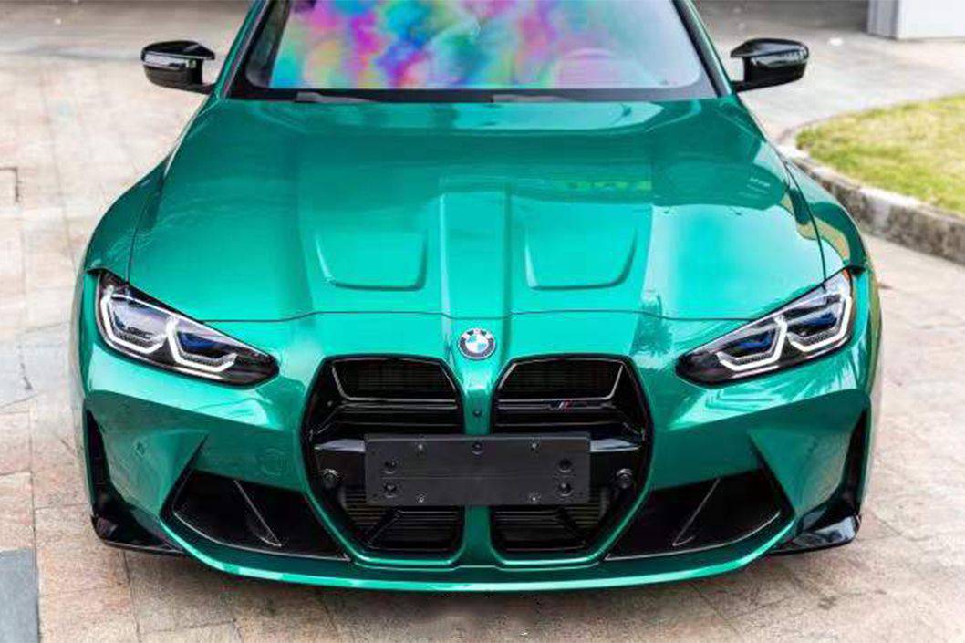 2021-UP BMW M3 G80 M4 G82 G83 OD Style DRY Carbon Fiber Grille (NO ACC)