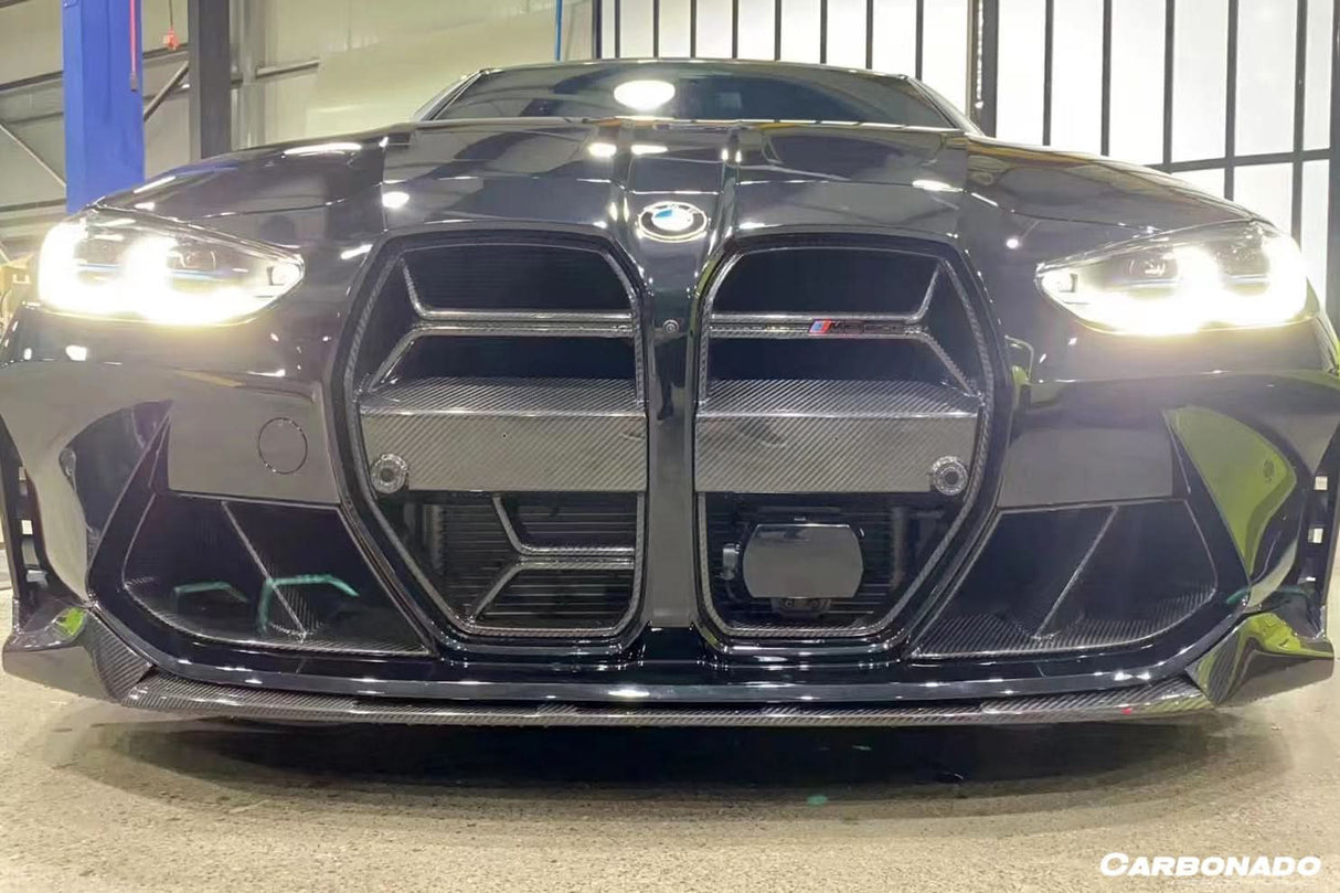2021-UP BMW M3 G80 M4 G82 G83 CSL Style DRY Carbon Fiber Grille (FOR ACC CAR)