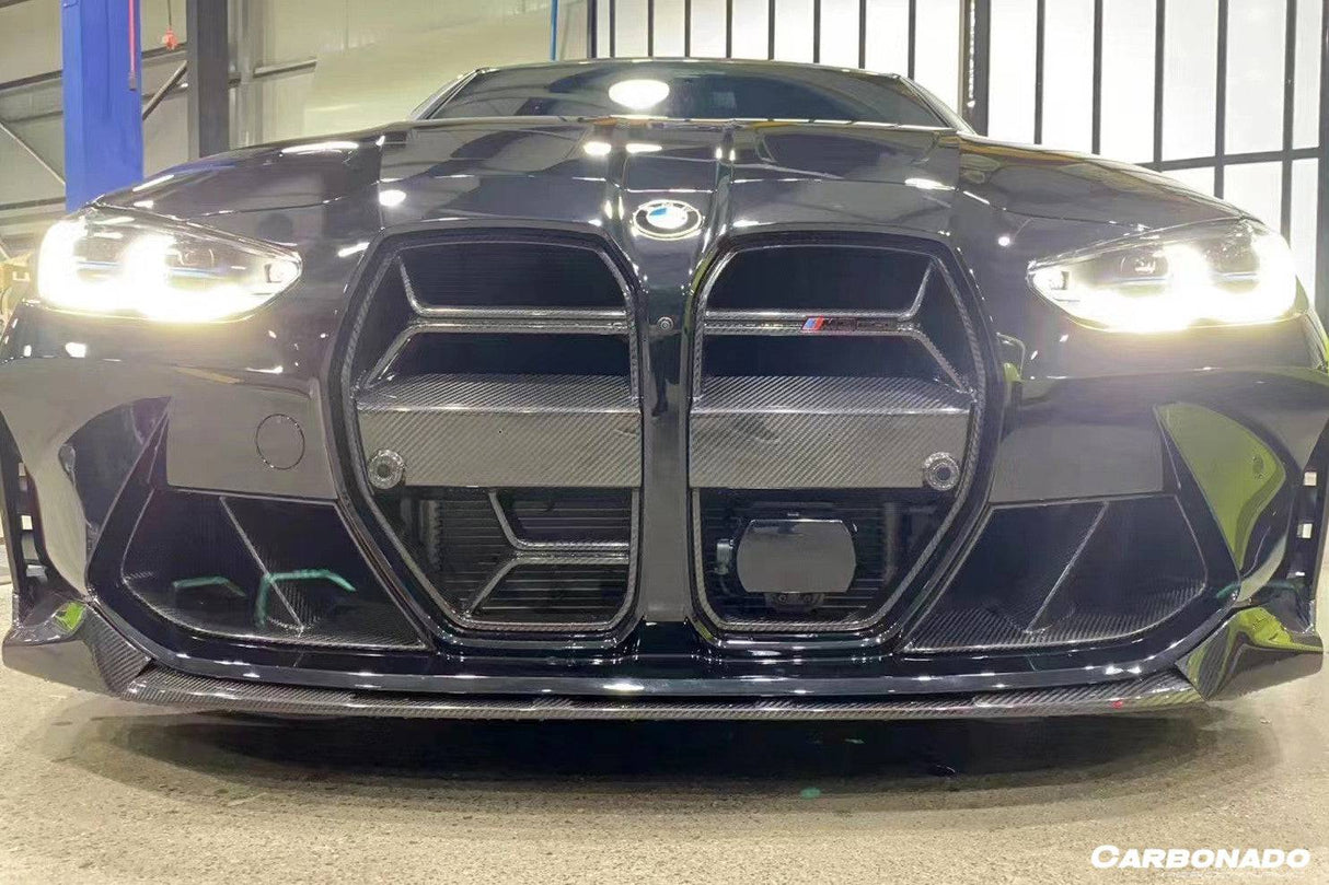 2021-UP BMW M3 G80 M4 G82 G83 CS Style DRY Carbon Fiber Grille (FOR ACC CAR)