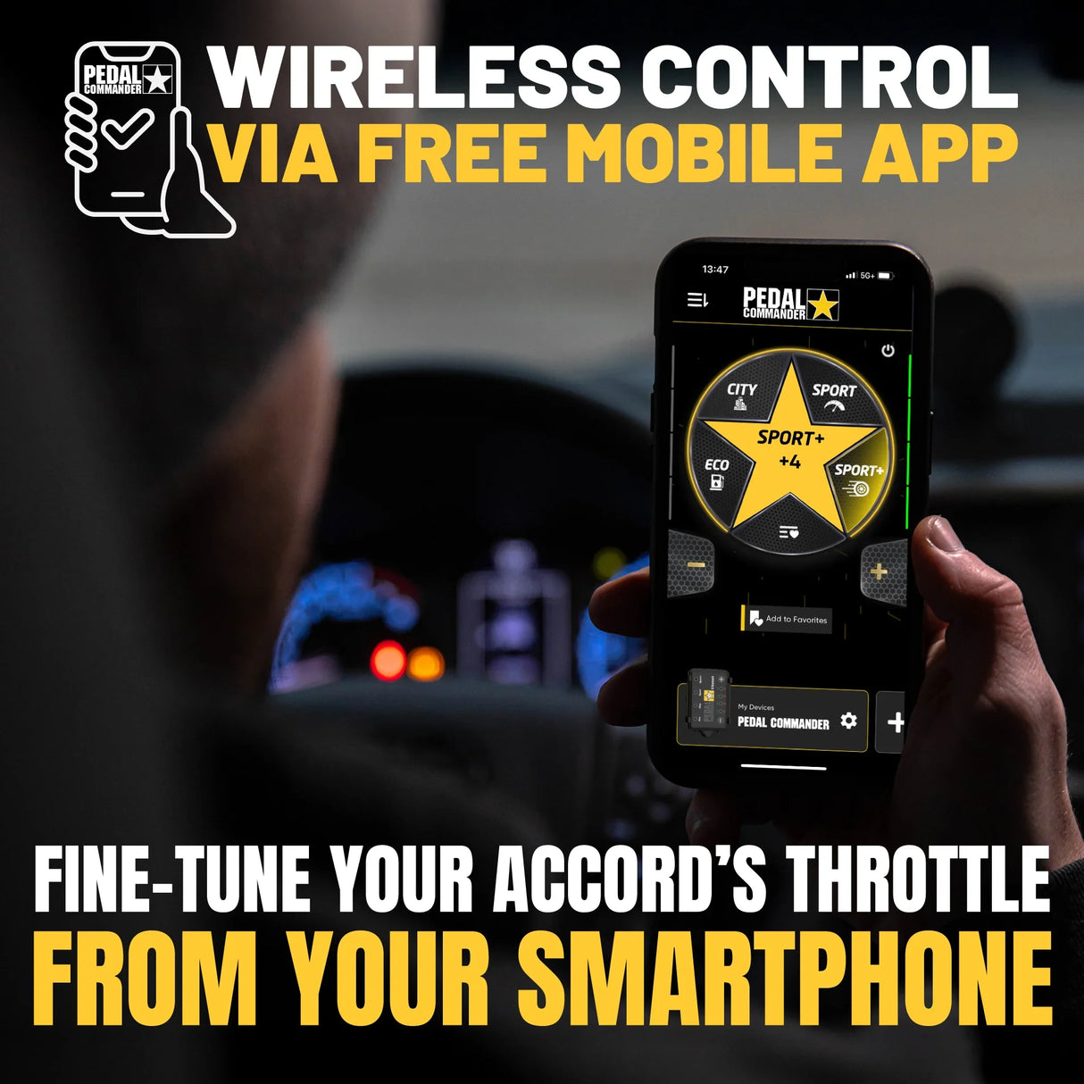 Pedal Commander for Honda Accord