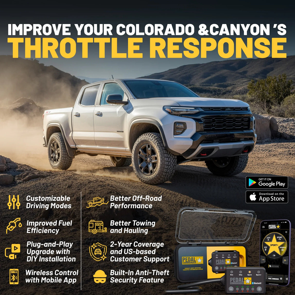 Pedal Commander for GMC Canyon