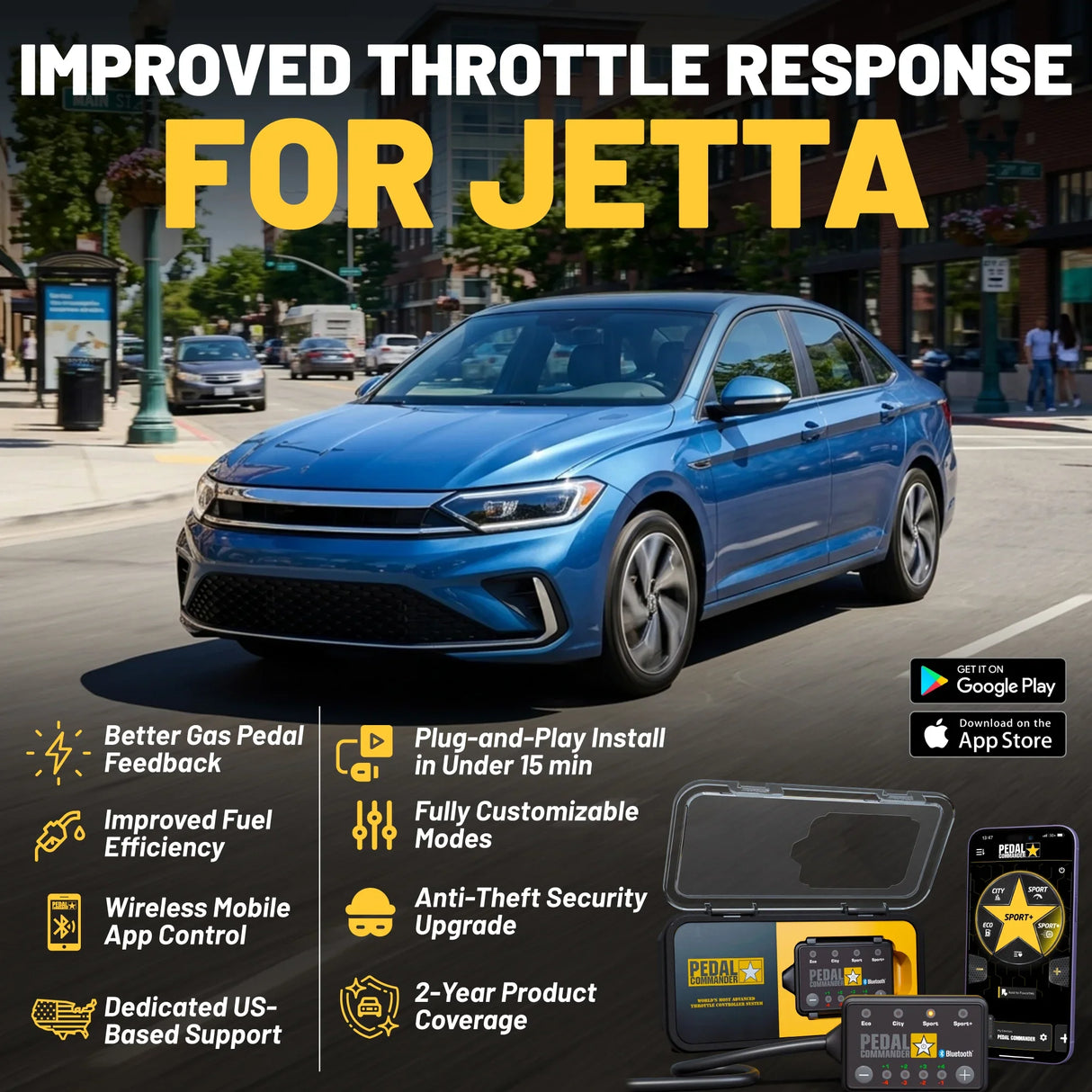 Pedal Commander for Volkswagen Jetta
