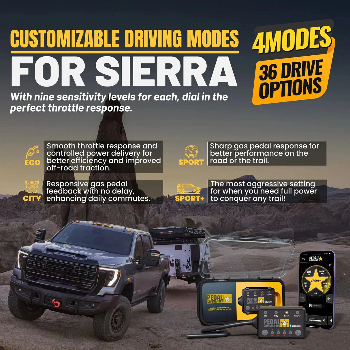 Pedal Commander for GMC Sierra 2500HD