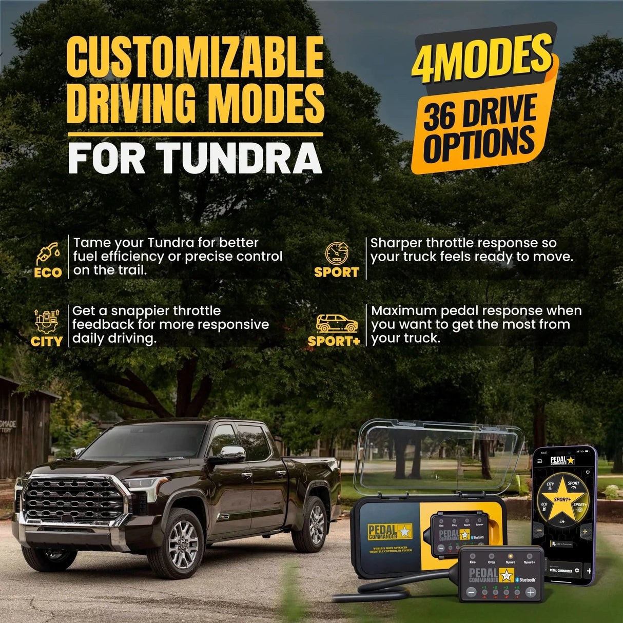 Pedal Commander for Toyota Tundra