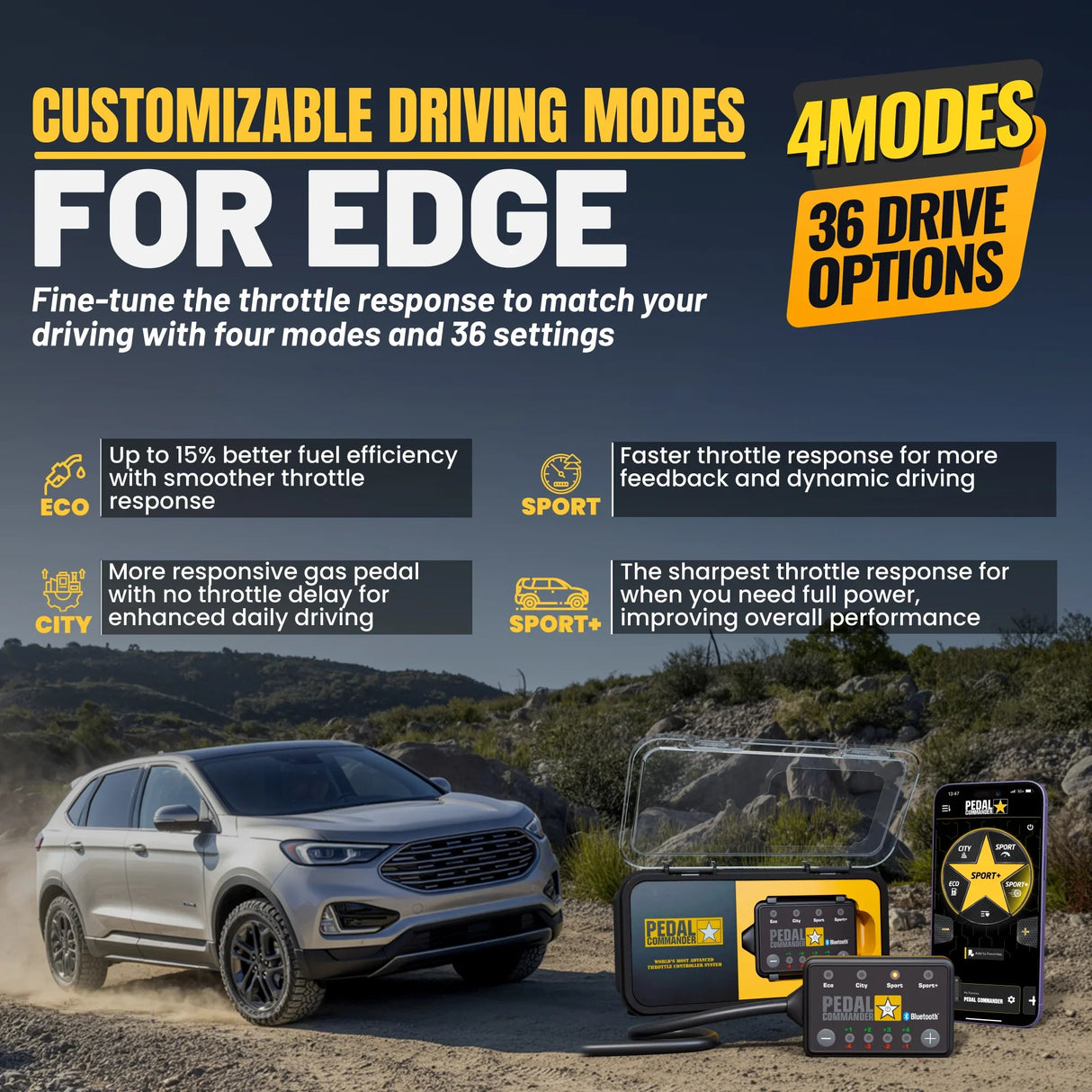 Pedal Commander for Ford Edge