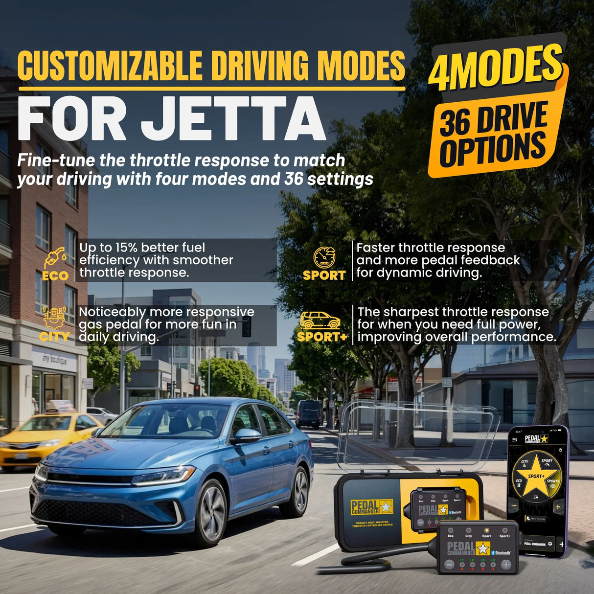 Pedal Commander for Volkswagen Jetta