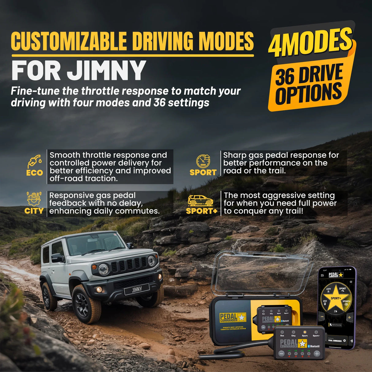 Pedal Commander for Suzuki Jimny