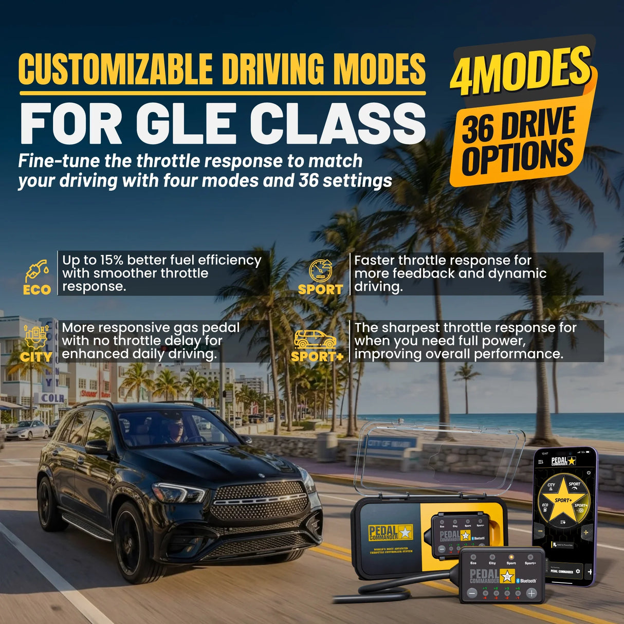 Pedal Commander for Mercedes GLE Class