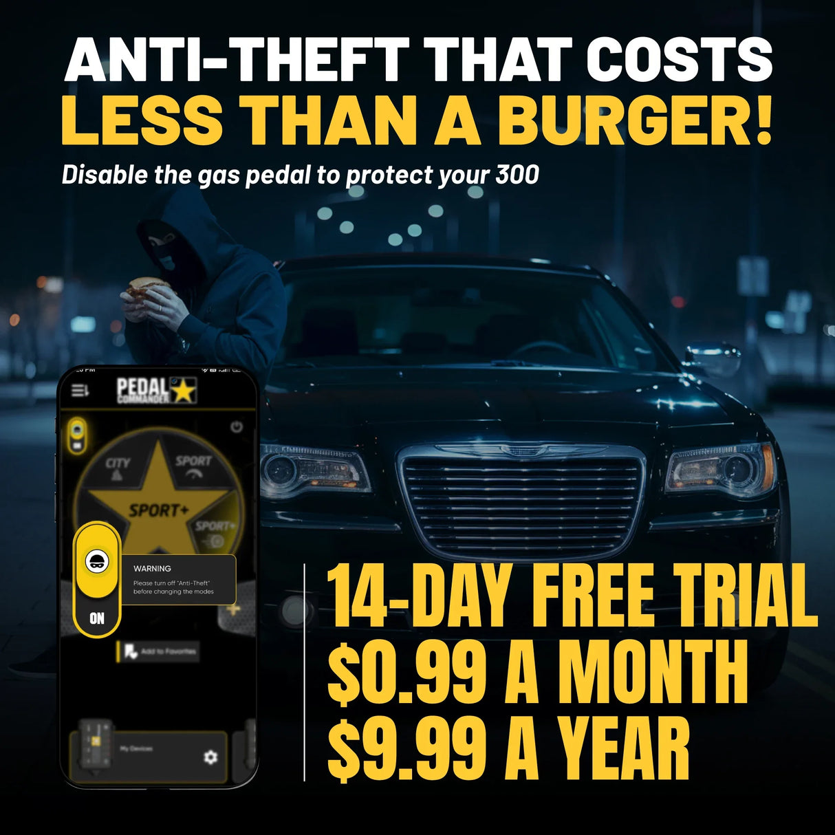 Pedal Commander for Chrysler 300