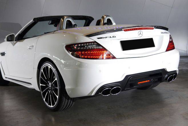 2011-2015 Mercedes Benz SLK CLASS R172 WD Style Rear Bumper