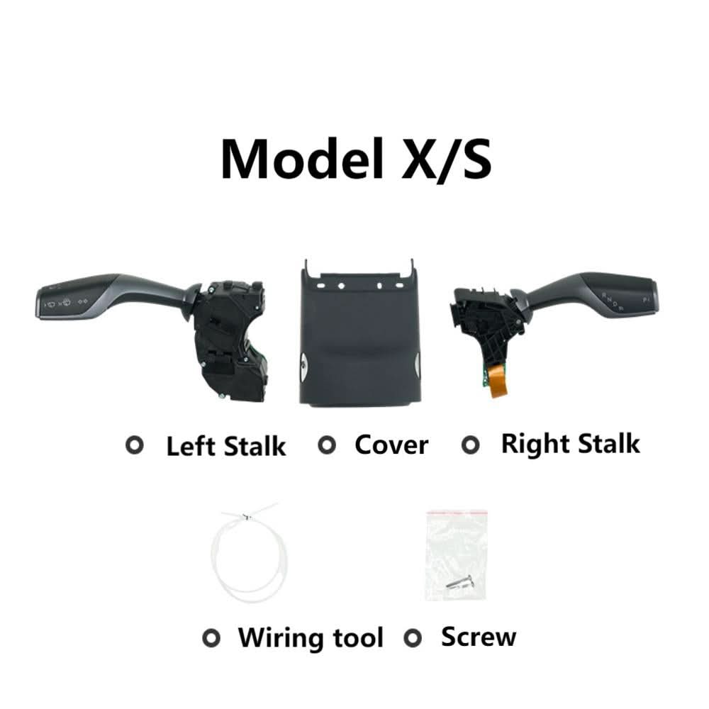 Gear Selector & Turn Signal Lever Stalk Upgrade Kit for Model 3 Highland & Model Y Juniper