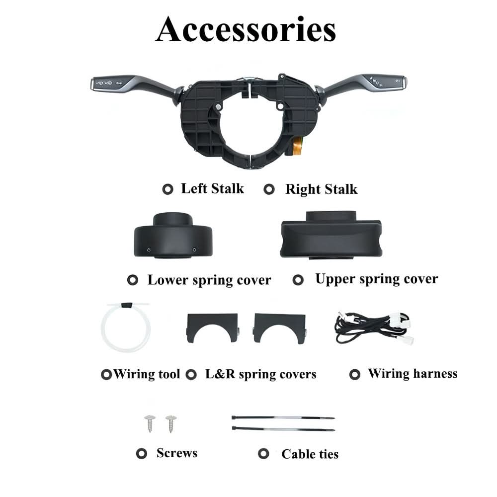 Gear Selector & Turn Signal Lever Stalk Upgrade Kit for Model 3 Highland & Model Y Juniper