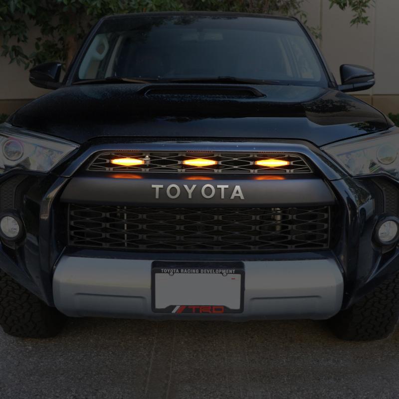 14-20 Toyota 4Runner TRD Pro Style Raptor LED Grill Light Kit