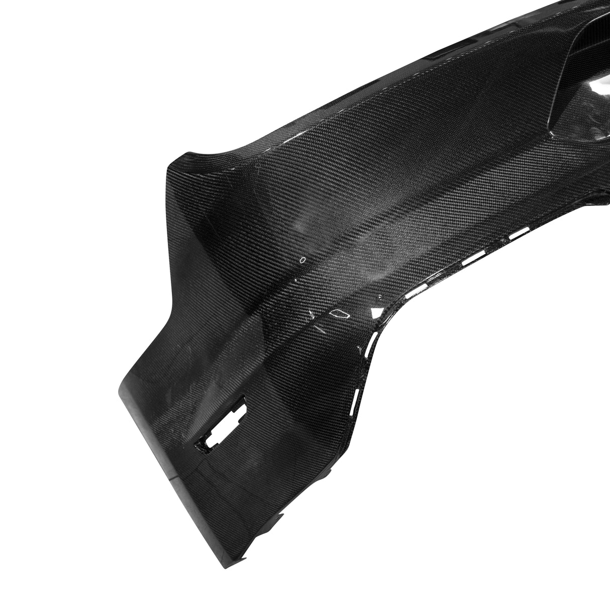 2015-2023 Ford Mustang GT500 Style Double Sided Full Carbon Fiber Track Package Rear Bumper Conversion