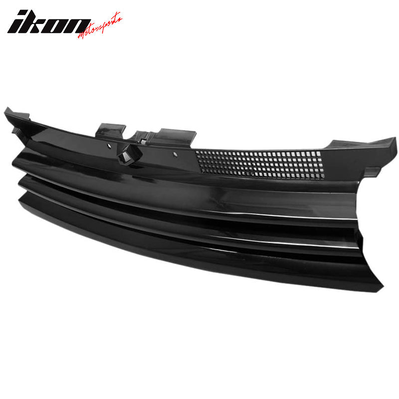 1999-2006 Volkswegen Golf MK4 GTI R32 Badgeless Black Front Grille ABS