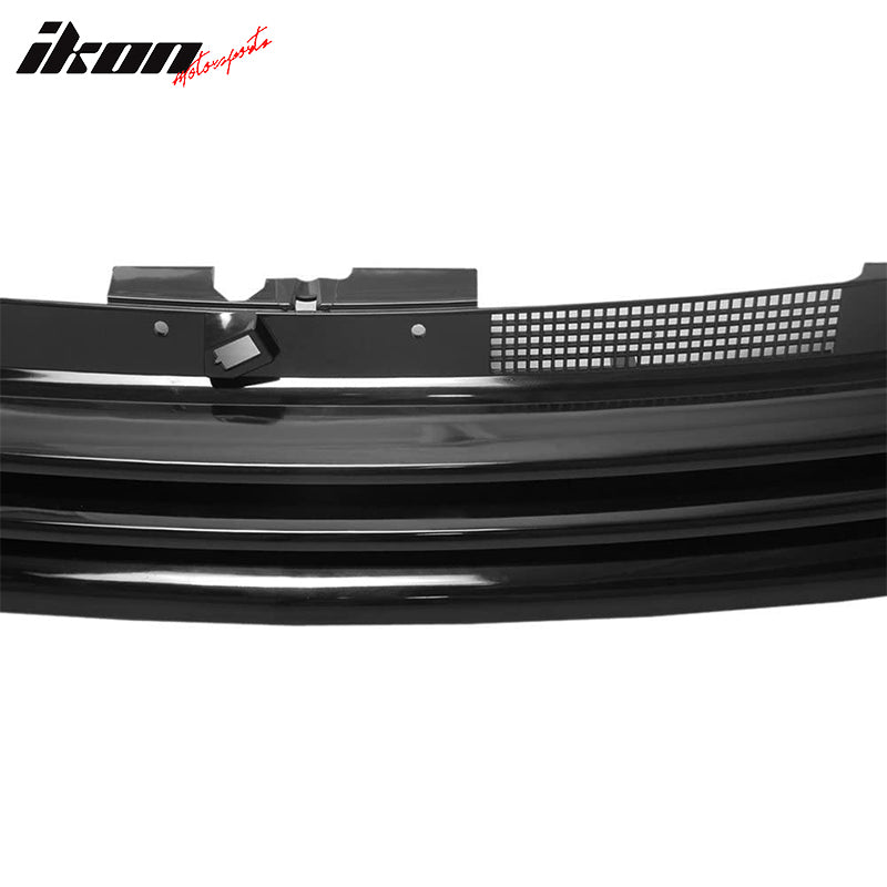 1999-2006 Volkswegen Golf MK4 GTI R32 Badgeless Black Front Grille ABS