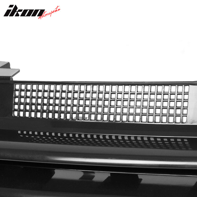 1999-2006 Volkswegen Golf MK4 GTI R32 Badgeless Black Front Grille ABS