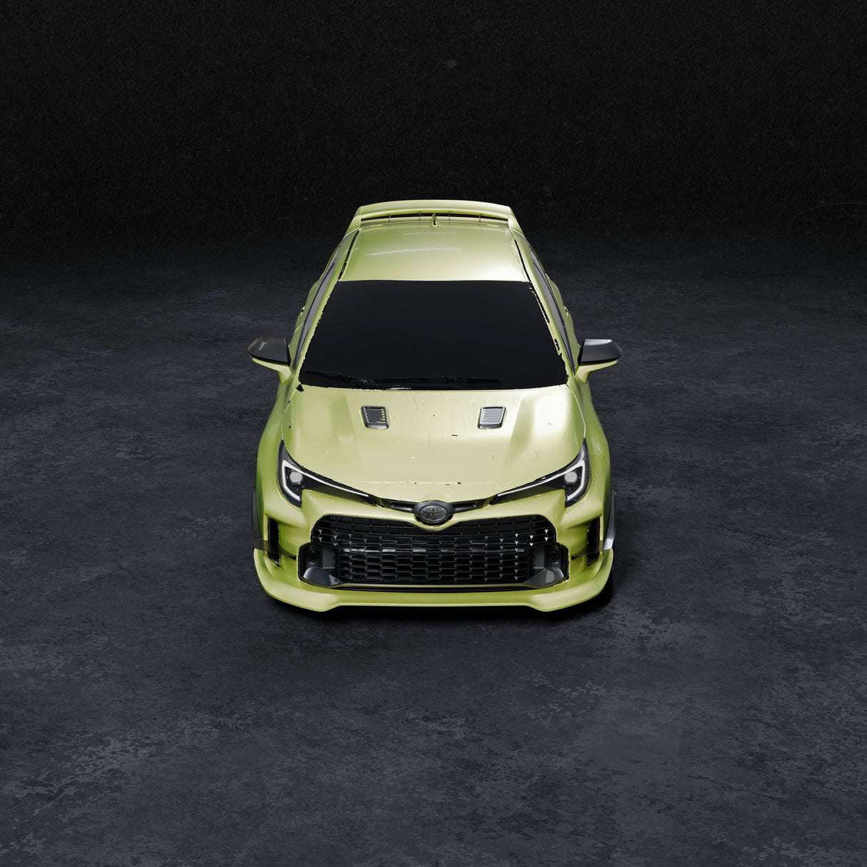 Front Lip V2 – TOYOTA GR COROLLA (ZENKI, E210, 2023-2024)