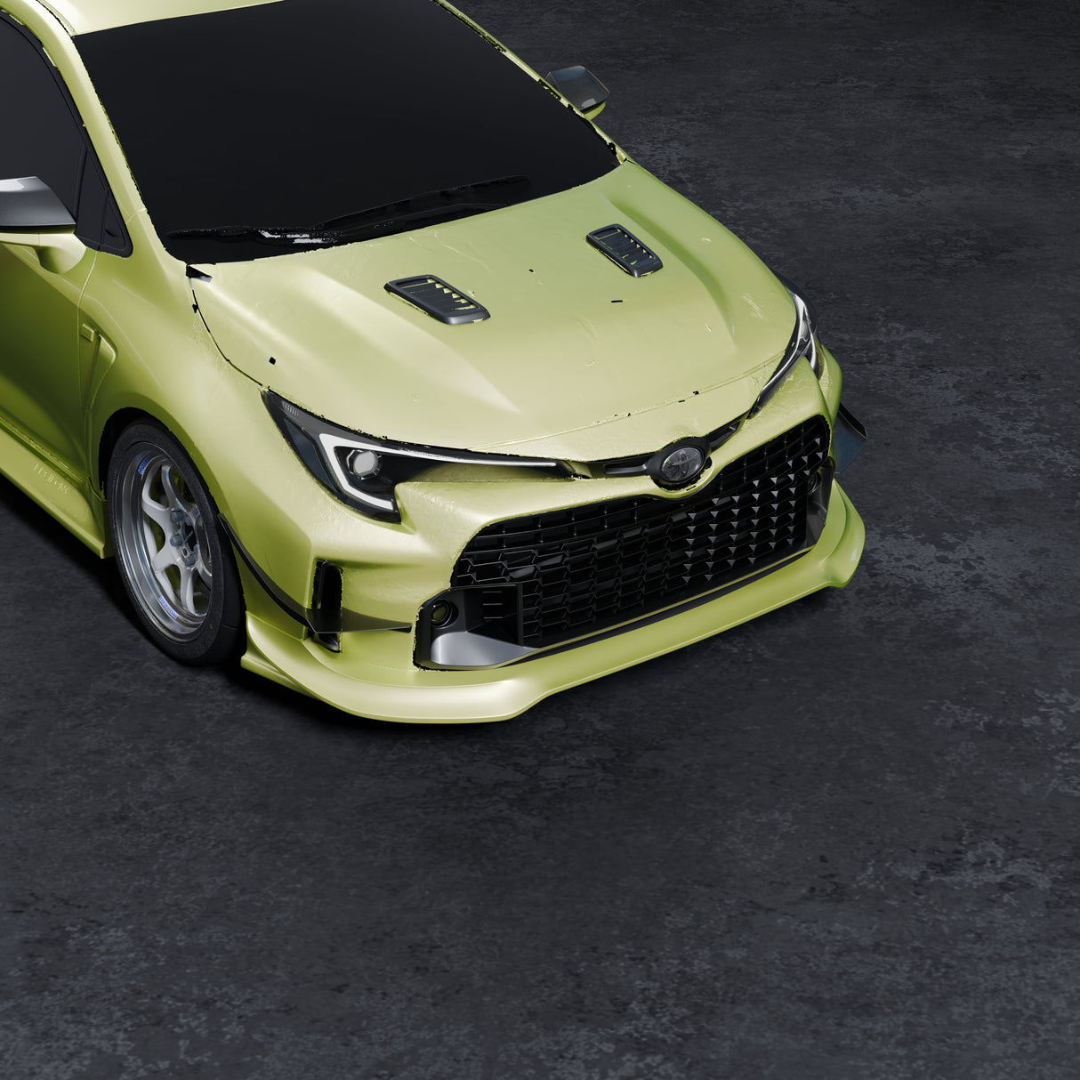 Front Lip V2 – Toyota GR Corolla (Zenki, E210, 2023-2024)