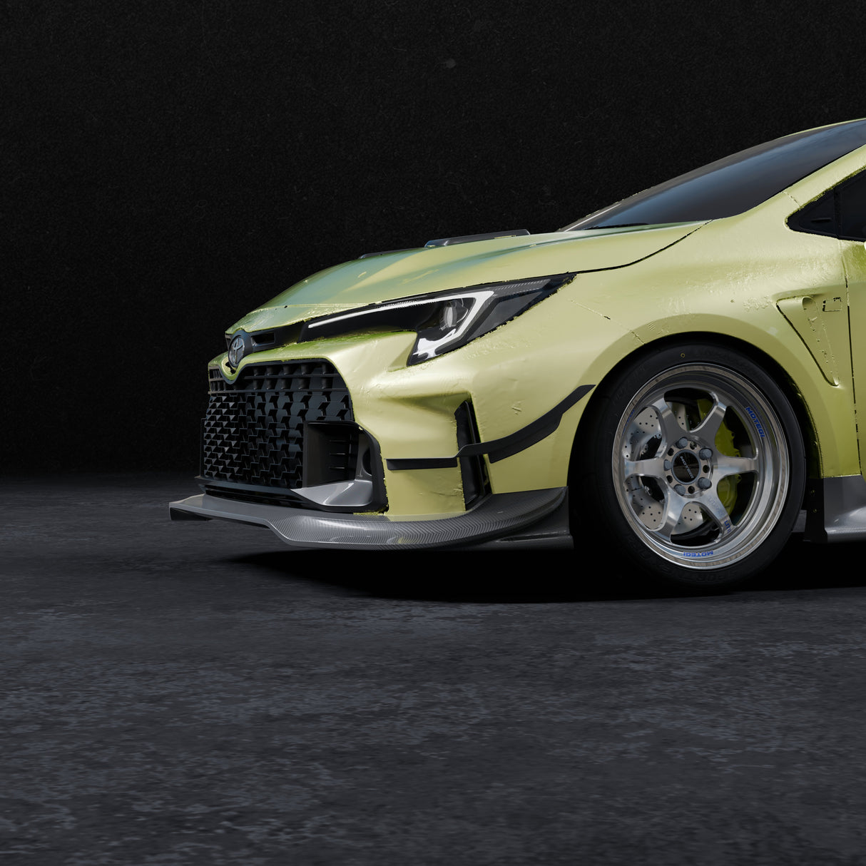 Front Lip V2 – TOYOTA GR COROLLA (E210, 2023-2024)