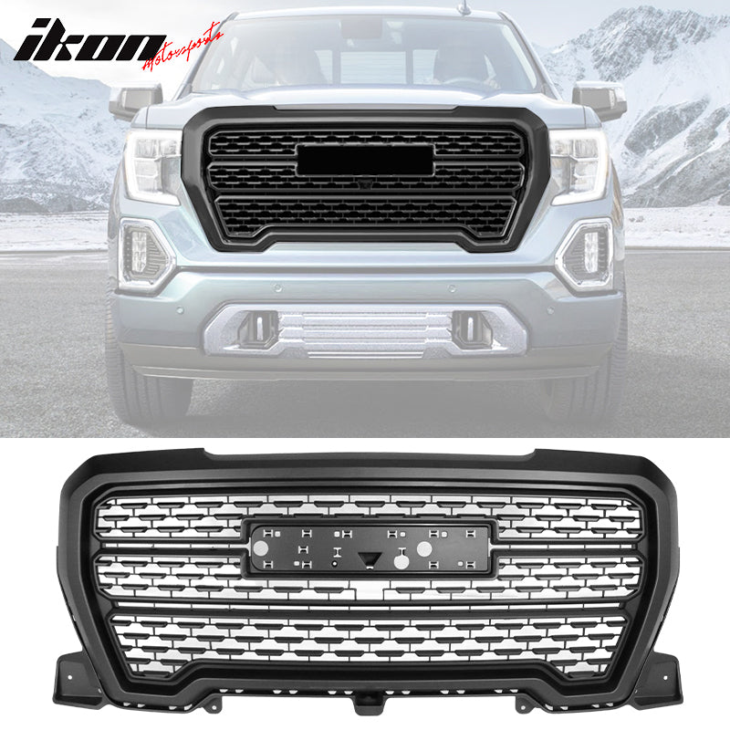 2019-2021 GMC Sierra 1500 Base SLE SLT Elevation Denali Hood Grille
