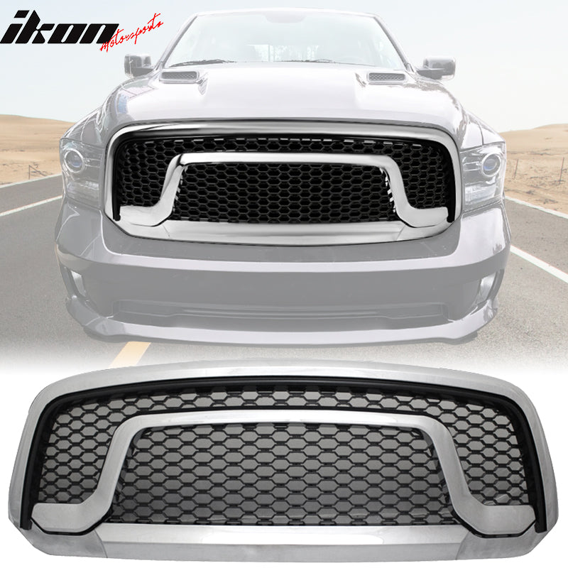 2013-2024 Dodge Ram 1500 Classic Grill Chrome Mesh Honeycomb Car Grill