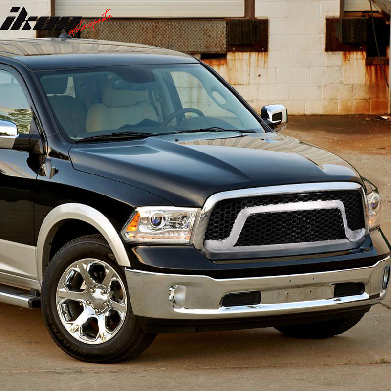 2013-2024 Dodge Ram 1500 Classic Grill Chrome Mesh Honeycomb Car Grill