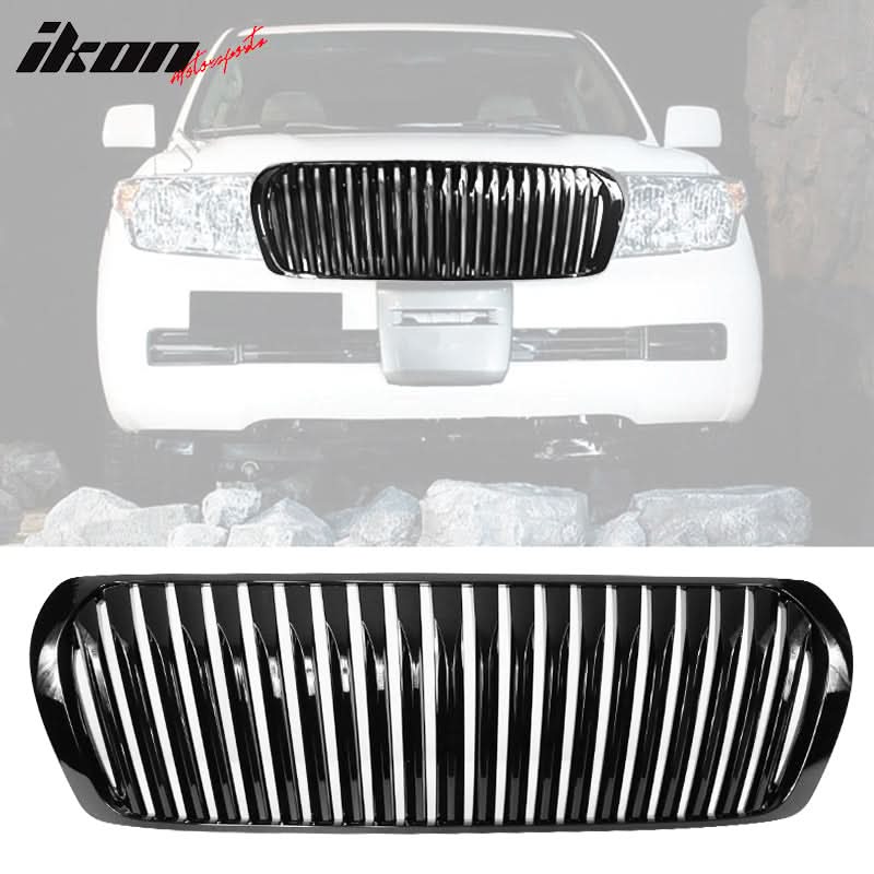 2008-2012Â Toyota Land Cruiser Front Grille Hood Grill Z Gloss Black