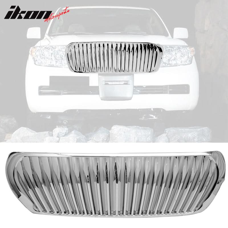 2008-2012Â Toyota Land Cruiser Front Grille Hood Grill Z Style Chrome