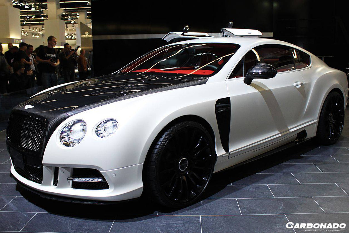 2012-2015 Bentley Continental V8 GT GTC V8S - W12 GT GTC SPEED MSY Style Side Skirts