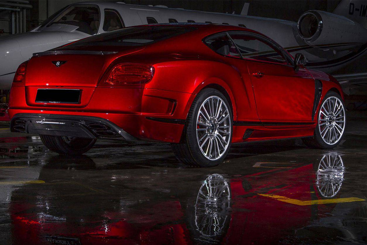 2012-2015 Bentley Continental V8 GT GTC V8S - W12 GT GTC SPEED MSY Style Rear Bumper