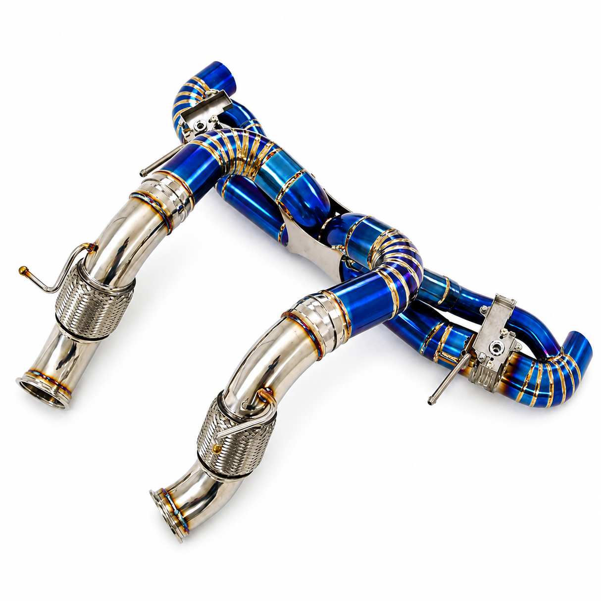 Titanium F1 High Performance Valved Catback Exhaust System for McLaren GT