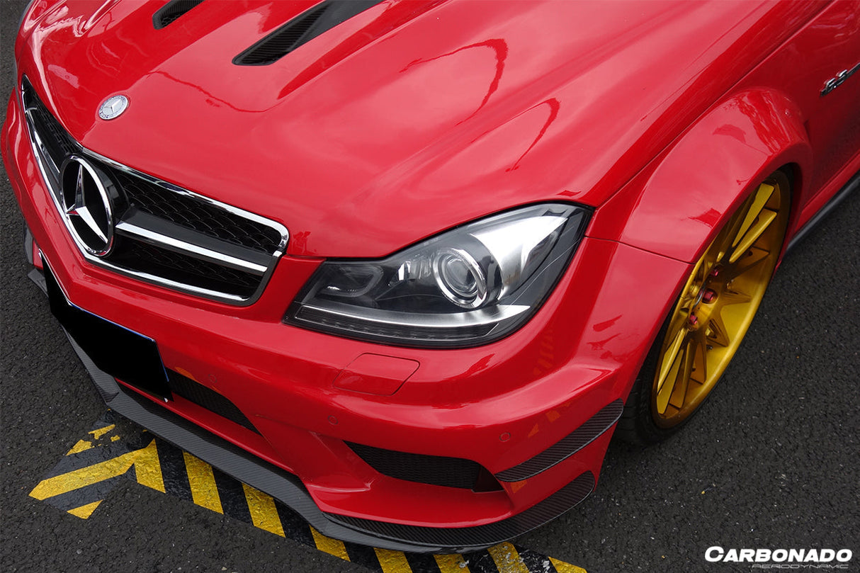 2012-2014 Mercedes Benz W204 C63 AMG BK Style hood