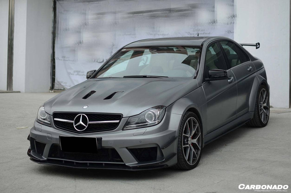 2012-2014 Mercedes Benz W204 C63 AMG BK Style hood