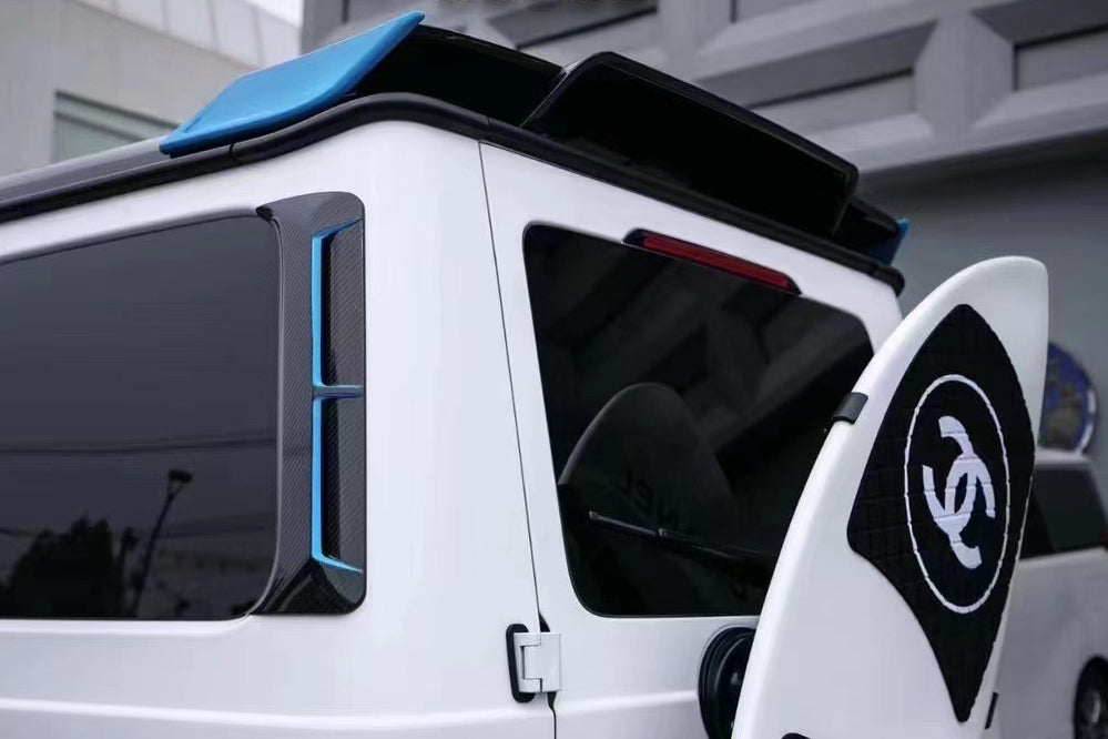 2019-2025 Mercedes Benz G-Class W464 | W465 G-Wagon BR Style Rear Roof Spoiler | Fit G500,G550,G63 AMG