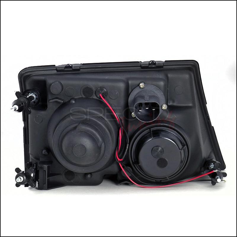 Spec-D Projector Headlights Ford Ranger (1998-1999-2000) Halo Black or Chrome