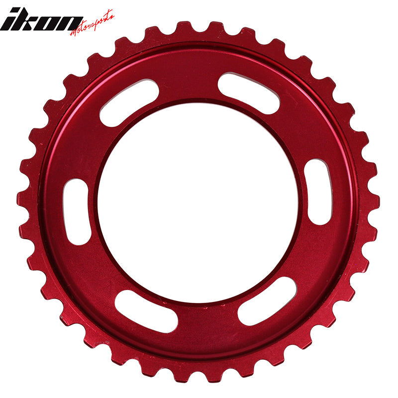 1995-1999 Mitsubishi Eclipse Hayame Red Non-Turbo Cam Gear Aluminum