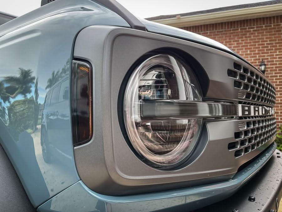 Headlight Bucket Inlays - 2021+ Bronco Badlands / WildTrak / First Edition