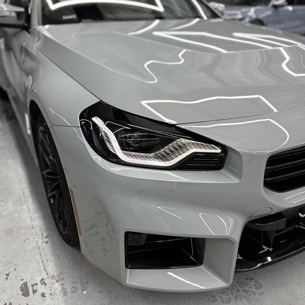 2023+ BMW G87 M2 Headlight Eye-Lid Accent Pre-cut Overlay